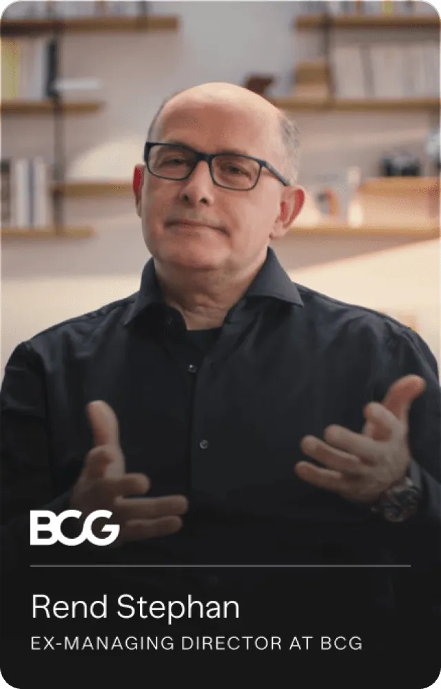 Rend Stephan (ex Managing Director at BCG) (BCG)