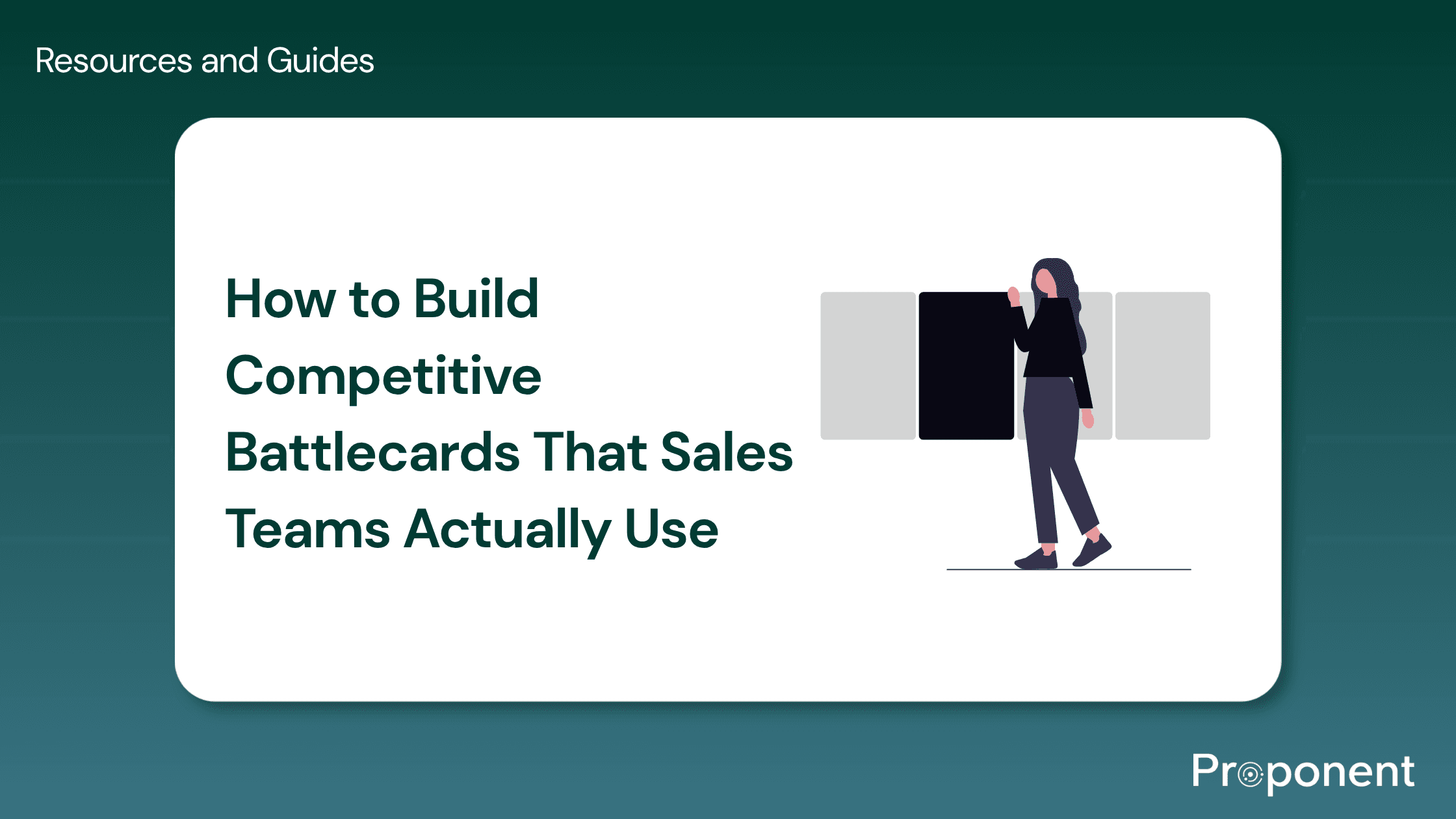 Most competitive battlecards go unused because they're built from internet research, not buyer conversations. This step-by-step guide shows how to build battlecards sales teams actually trust.