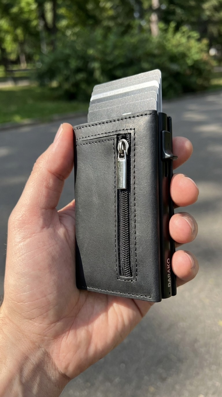 Darako Wallet im Alltag
