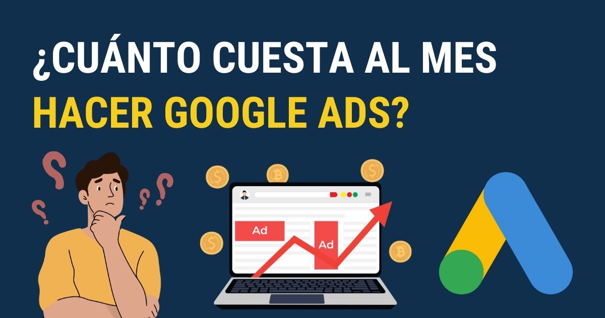 Cuánto cuesta hacer Google Ads al mes en Panamá, ilustración sobre presupuesto y costos de publicidad digital para negocios locales.