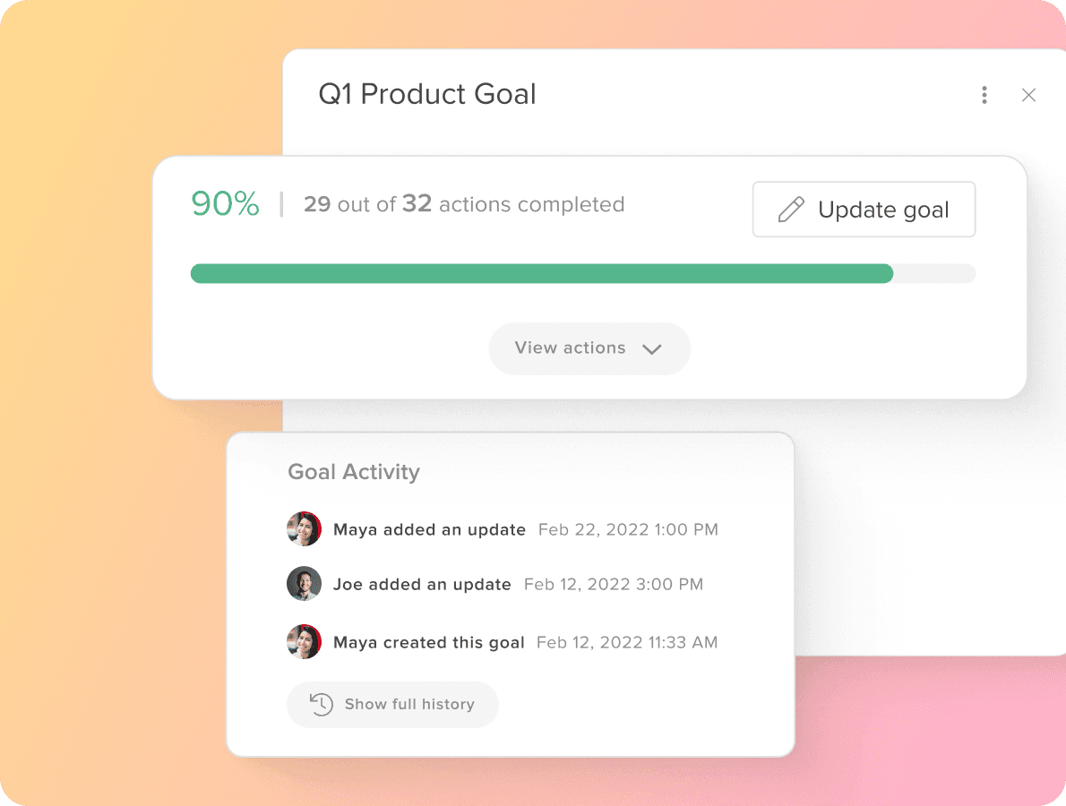 objetivos compartidos