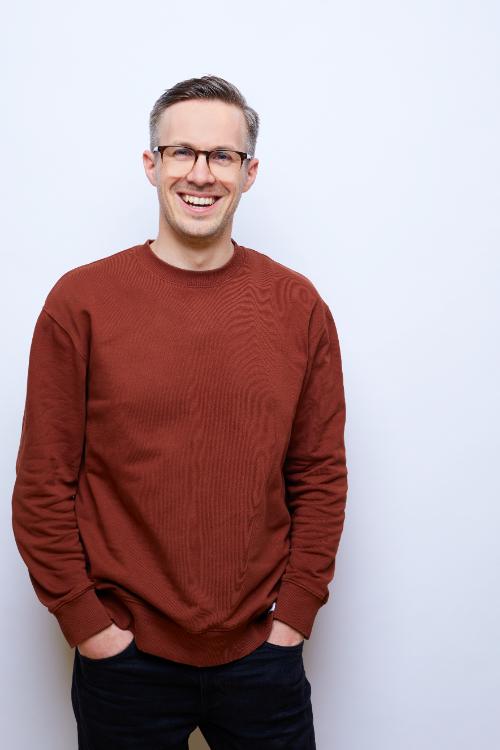Portretfoto van backend developer Jelle Rodenburg