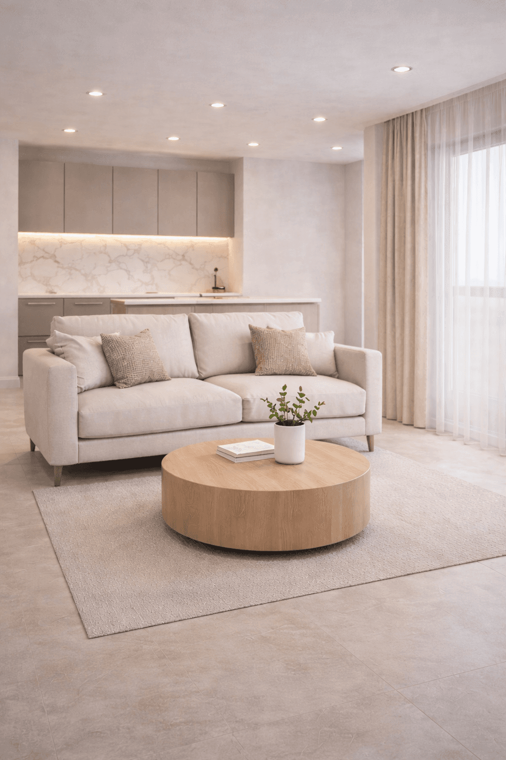 wooden house interior