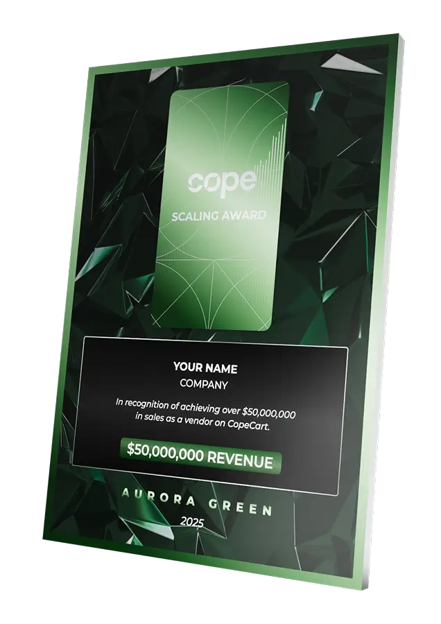 Cope Scaling Award Aurora Green 