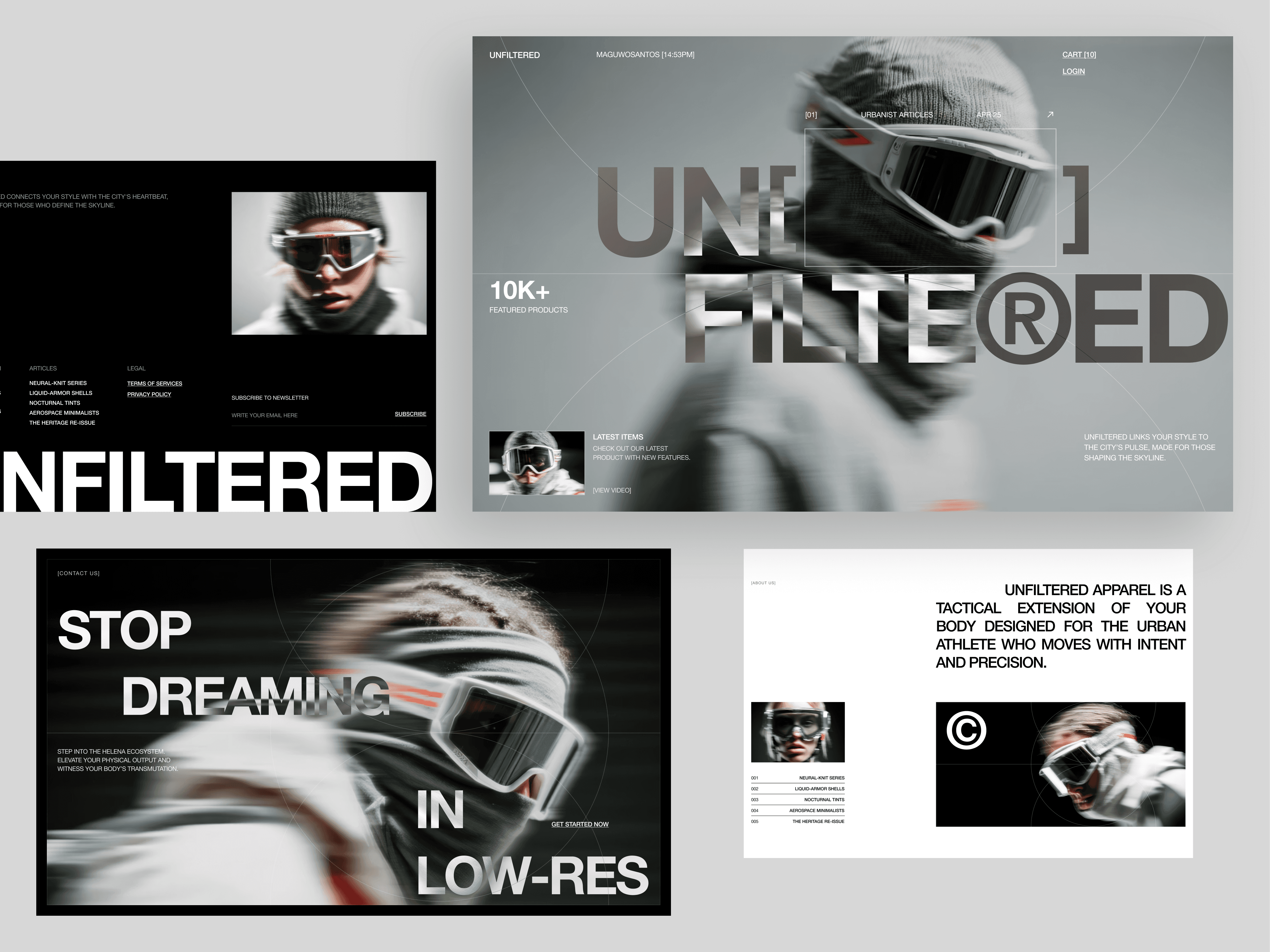 运动服饰电商网站设计