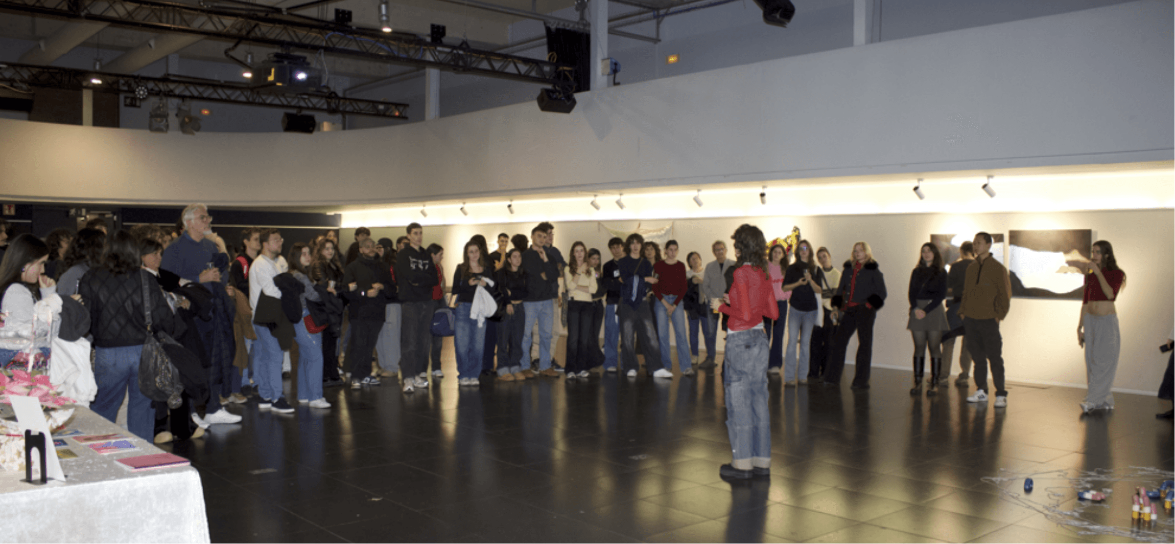 Inside the exhibition
