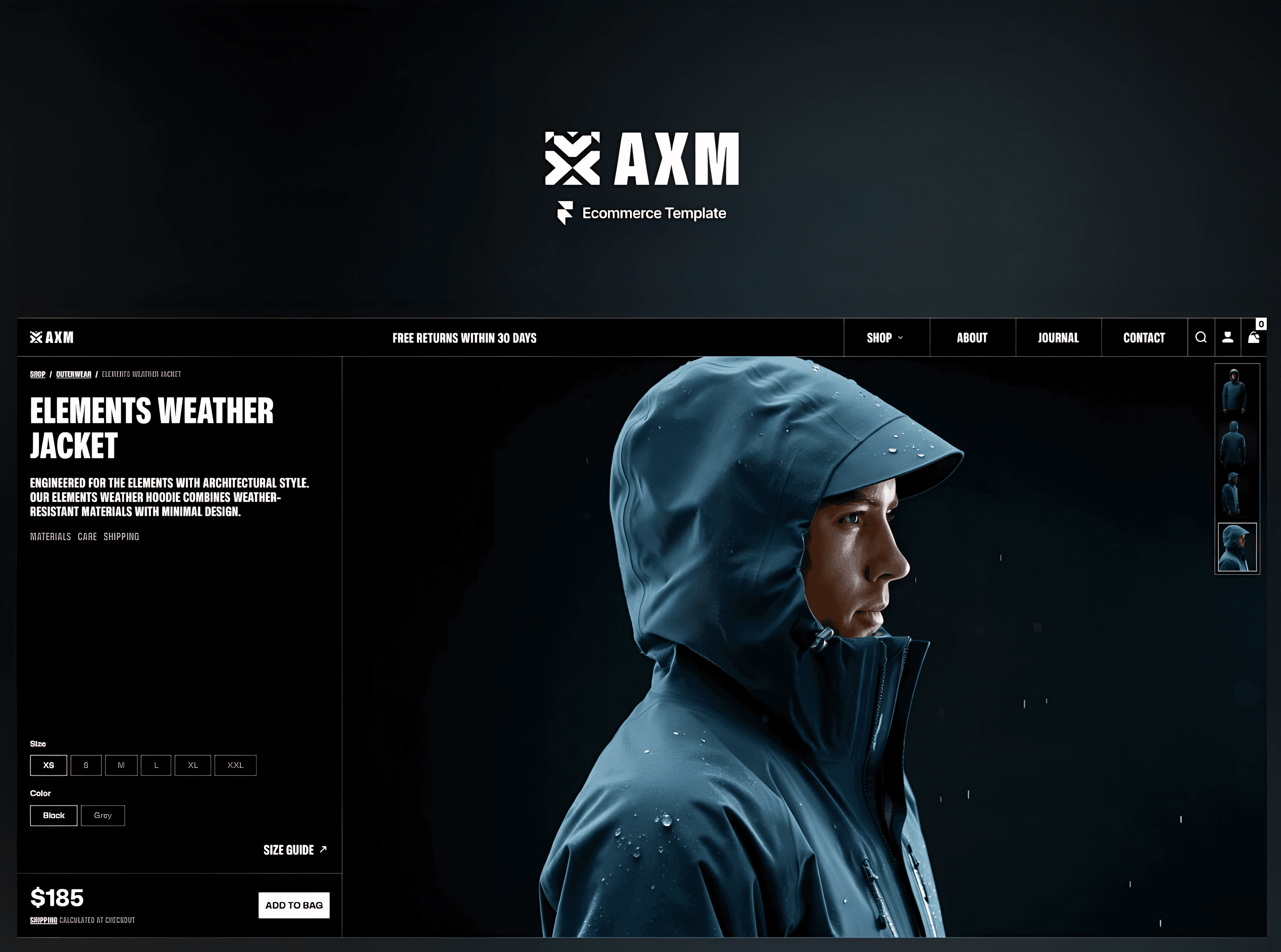 Pagina shop con layout griglia e prodotti bestseller.