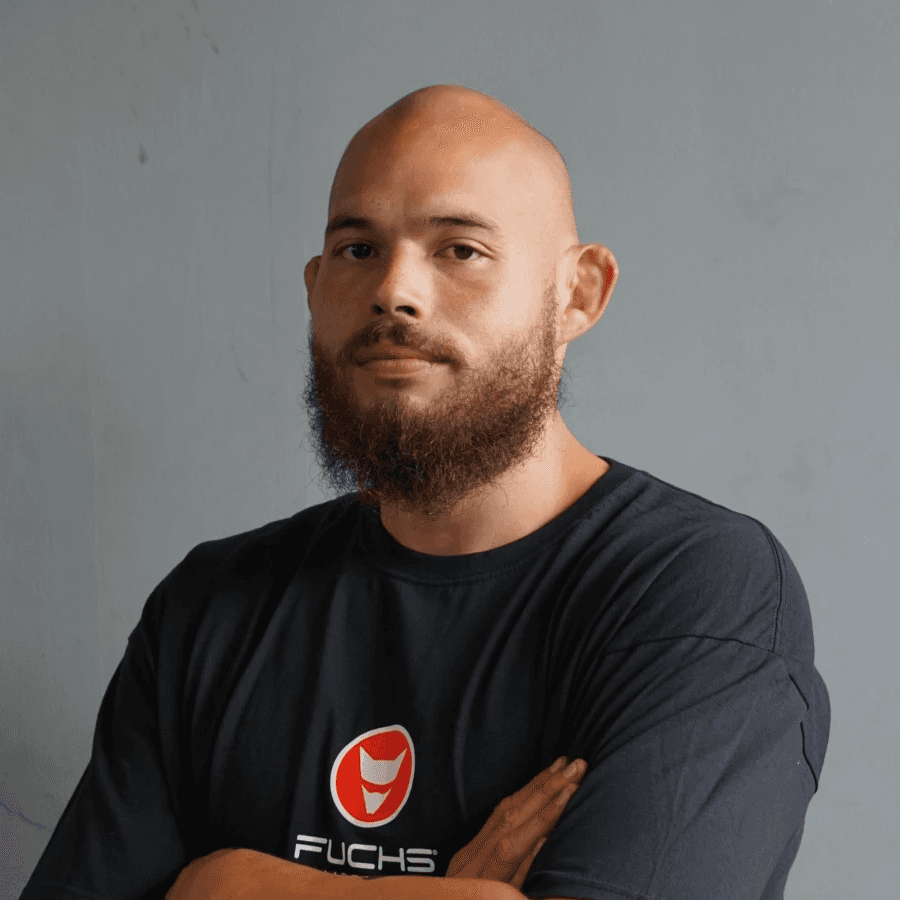 Tassilo, Trainer im Fuchs Kampfsportstudio, spezialisiert auf MMA, Grappling und Wettkampfvorbereitung