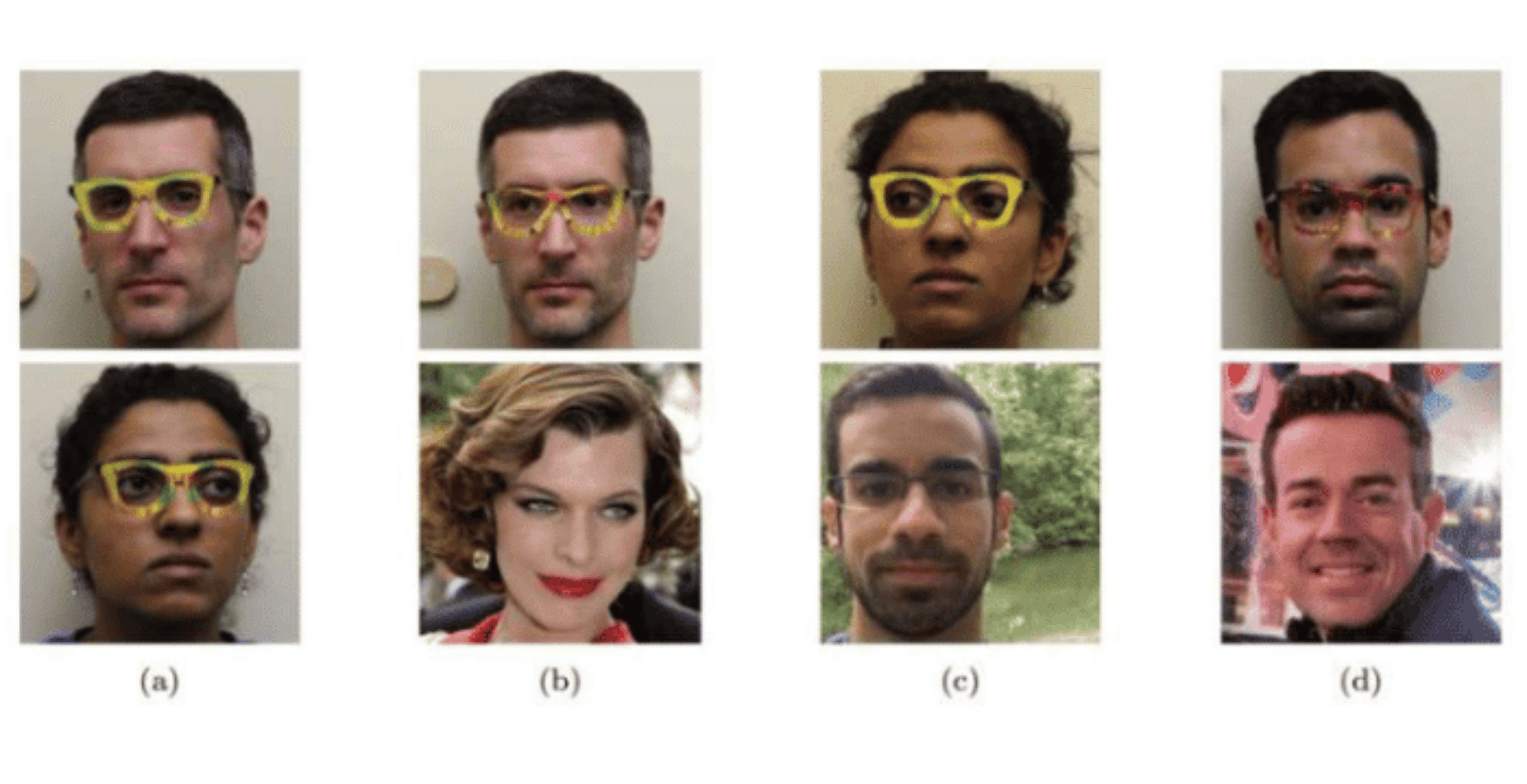 Adversarial Examples in Facial Recognition Systems