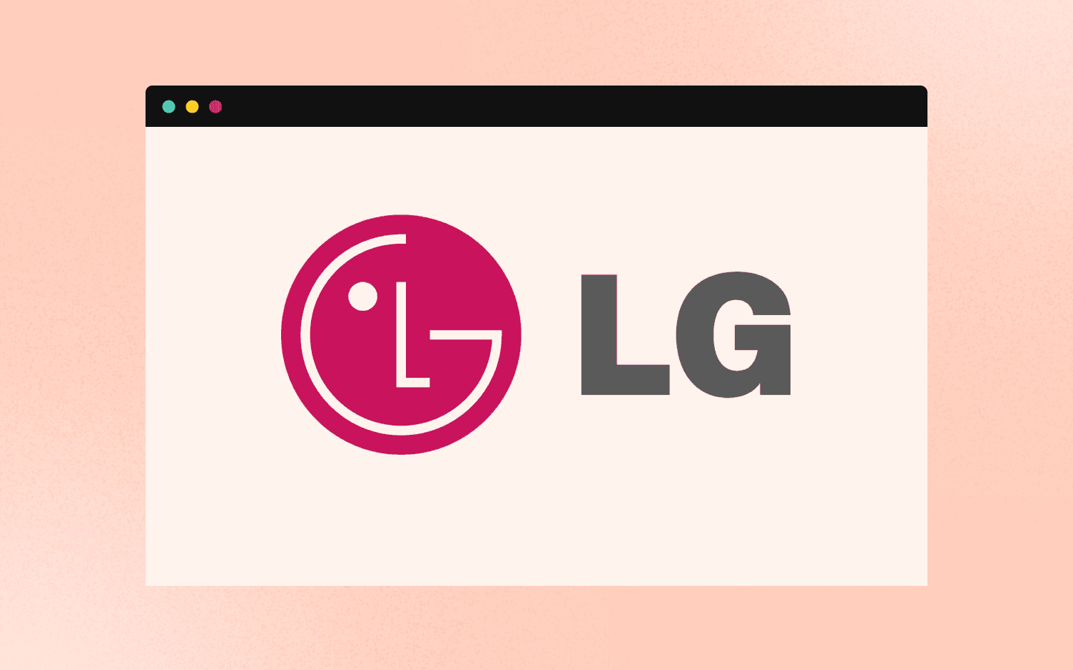 LG brand logo