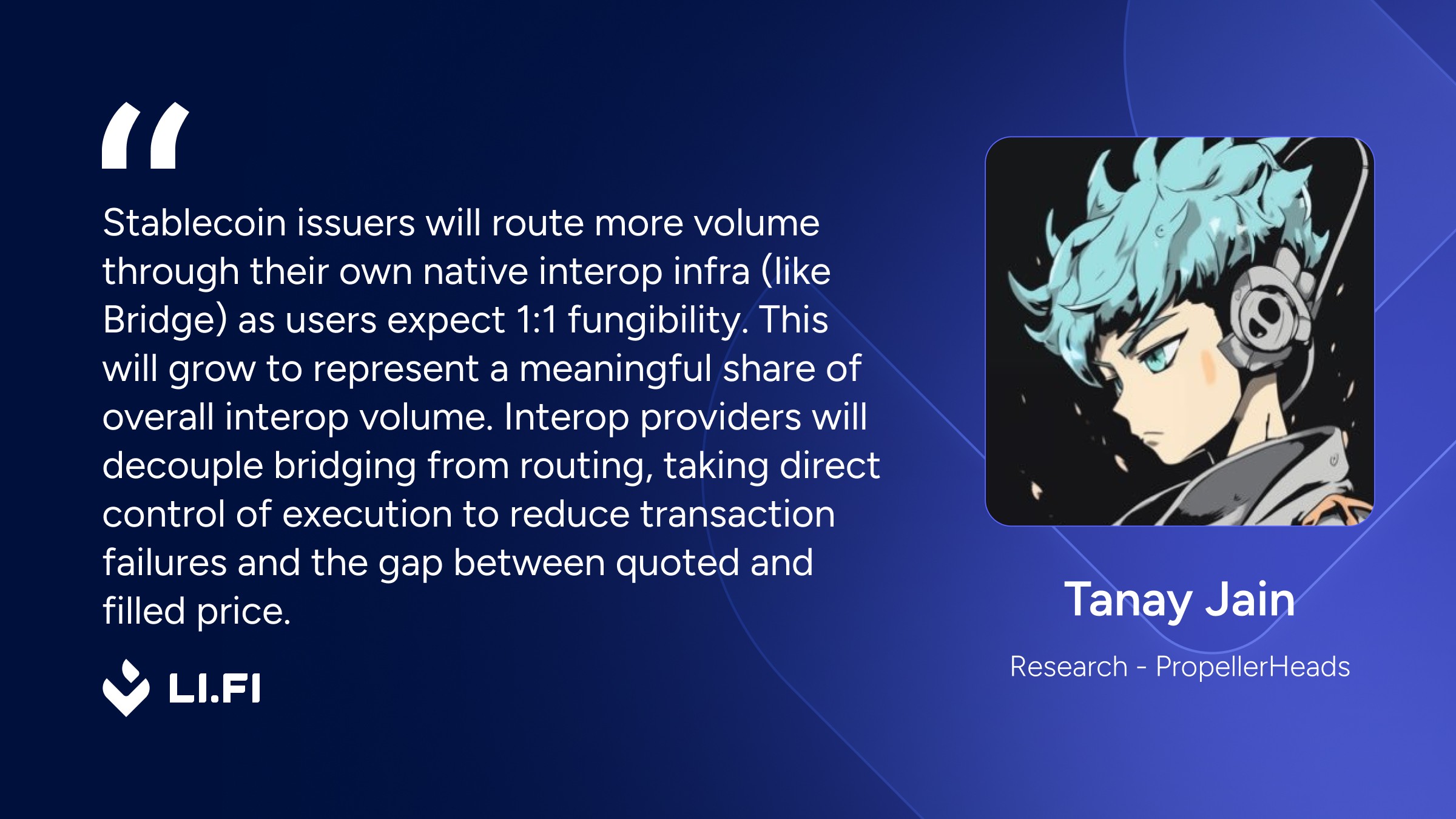 Tanay Jain, Researcher at PropellerHeads, on the state of interop