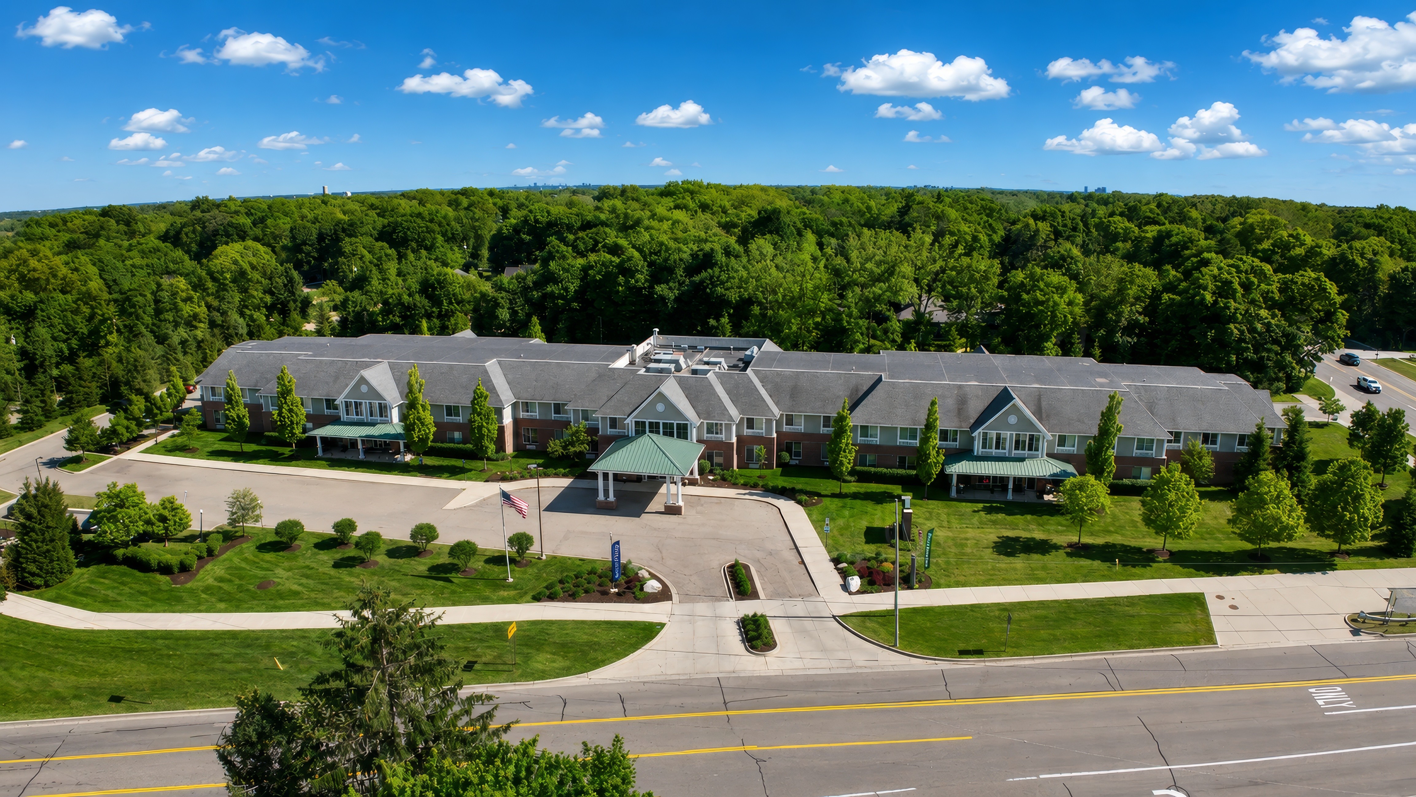 Hill side home