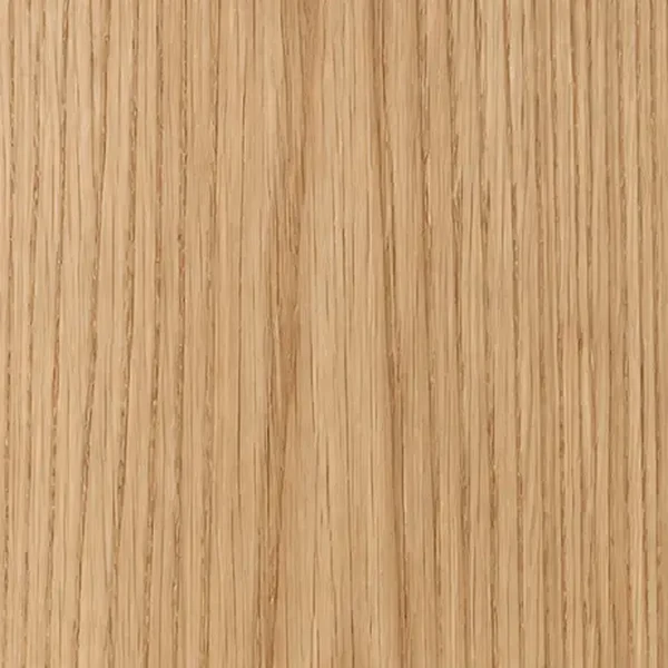 Natural Oak: rift-sawn white oak, clear matte (W-101) finish swatch
