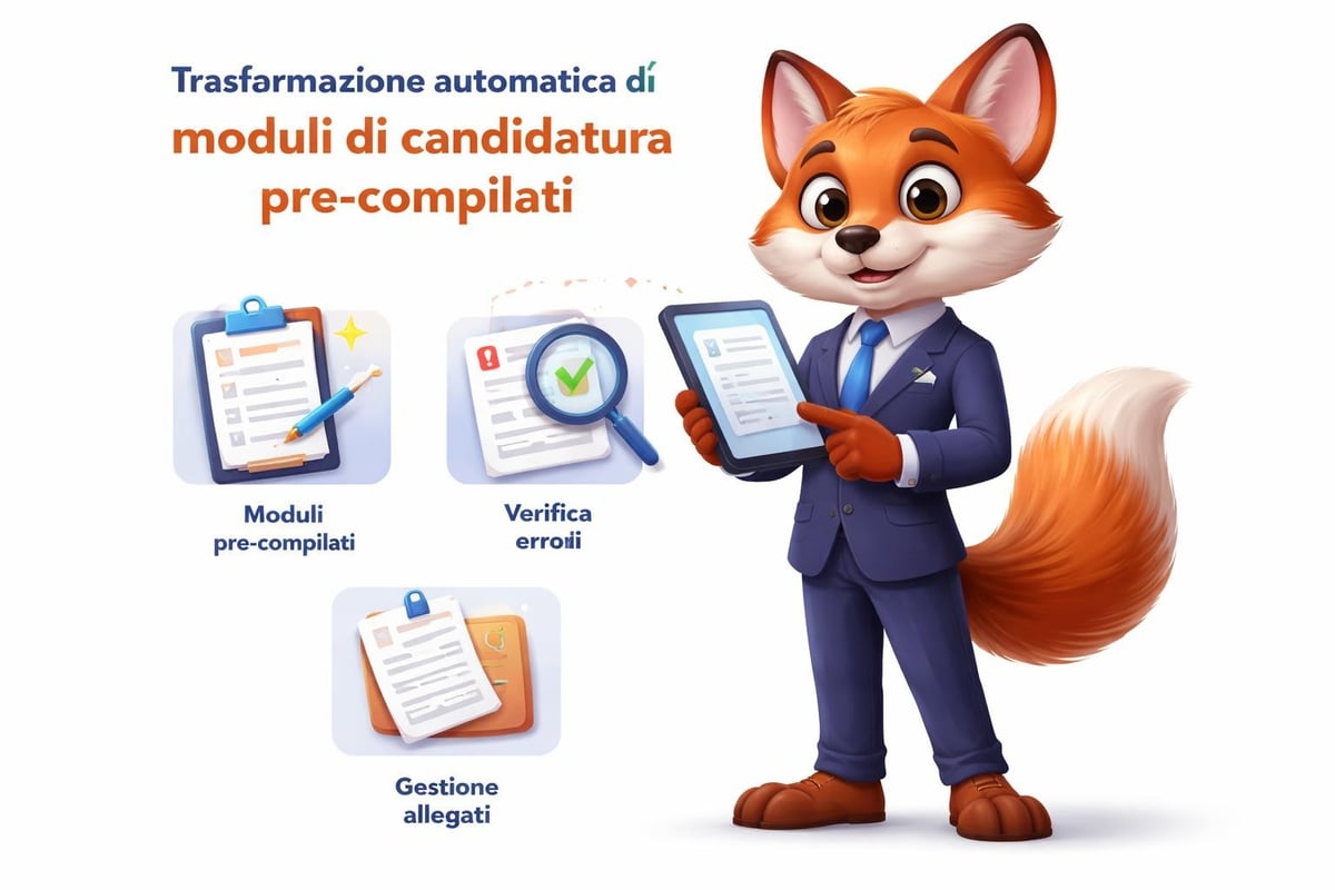Automazione compilazione bandi