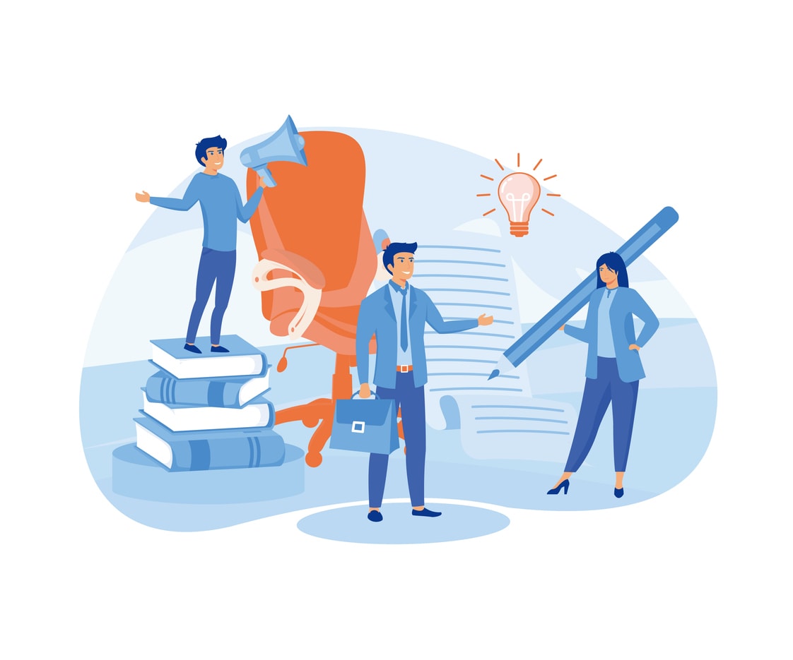 Different types of candidate sourcing methods illustrated with visuals.