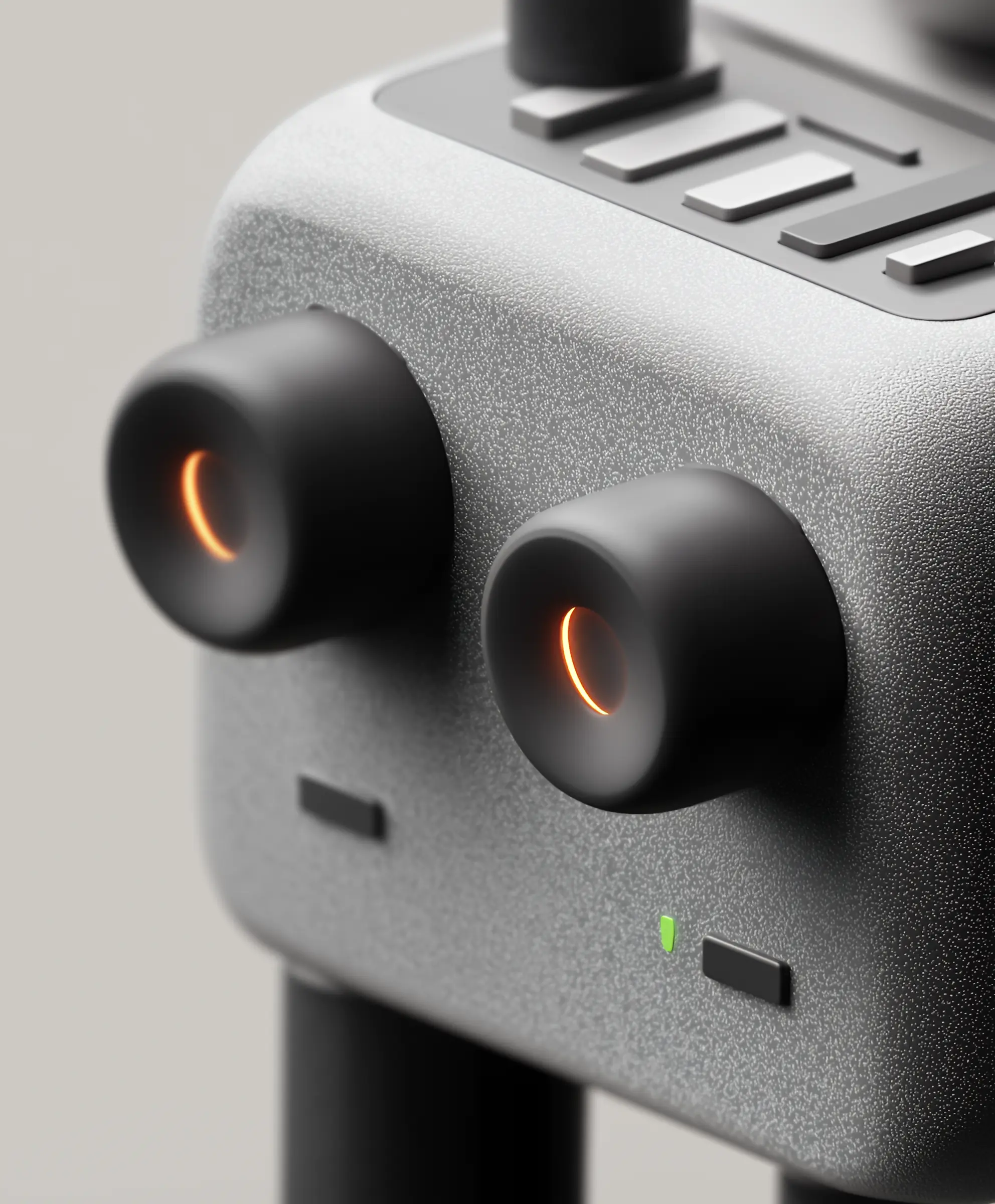 Image of a robot with eyes