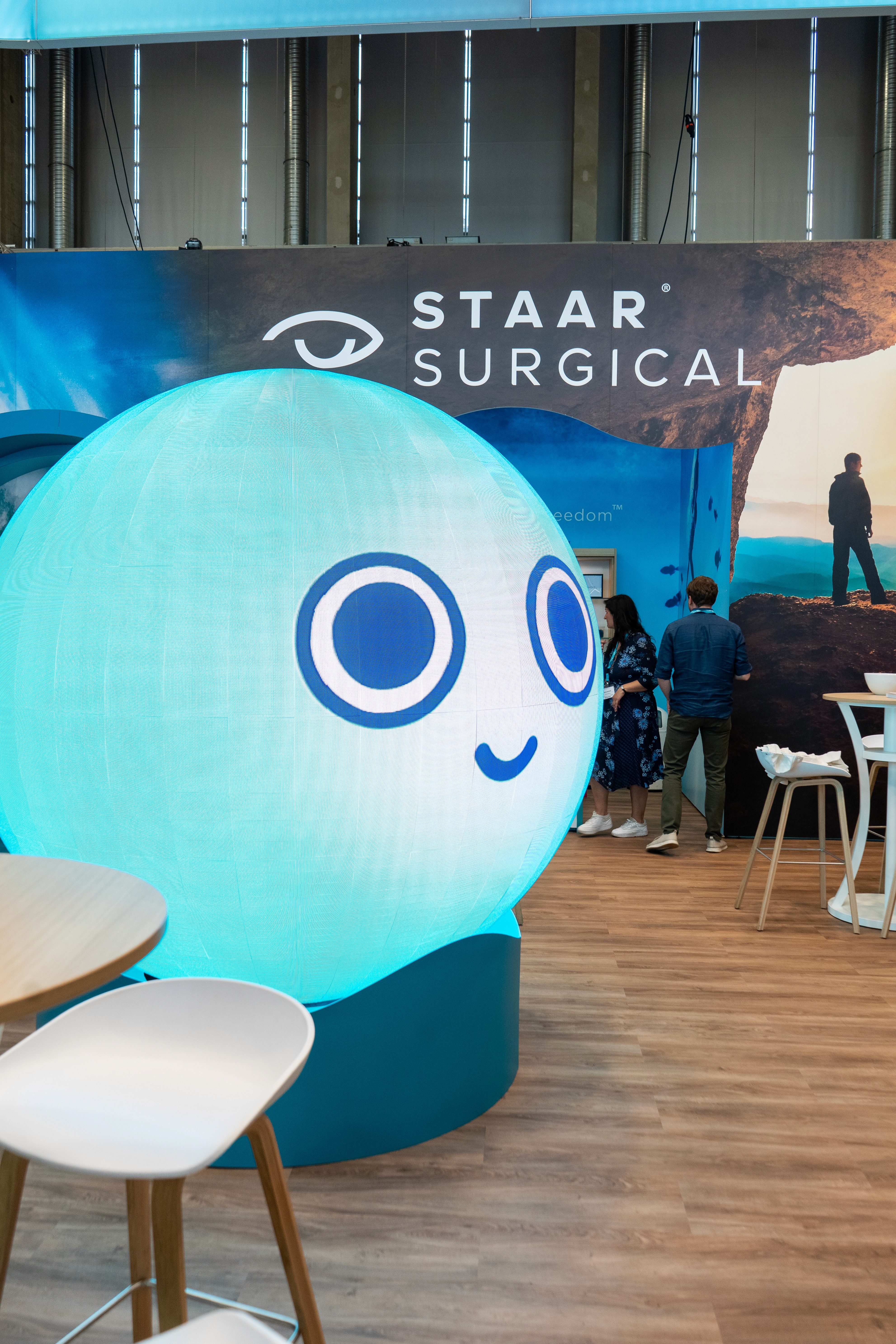 staar surgical interactive led sphere las vegas sphere digital experience