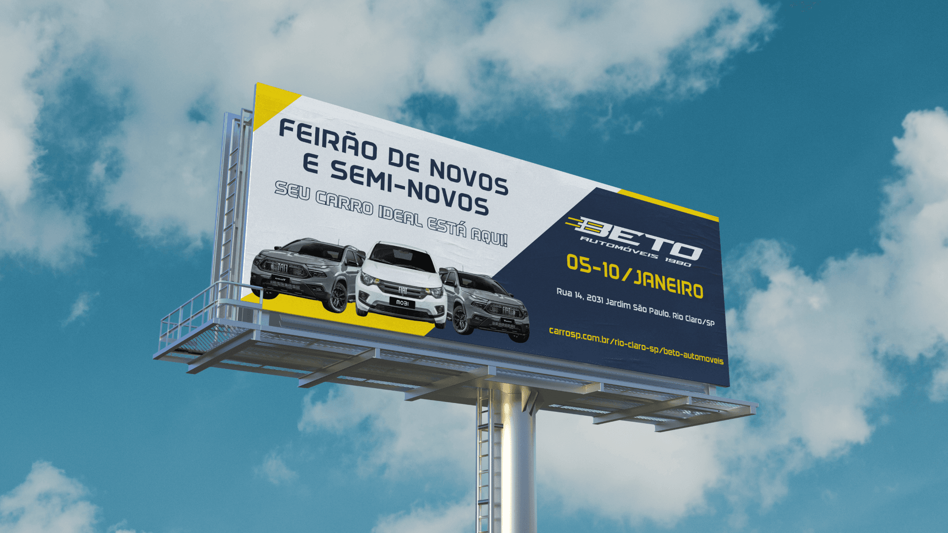 Identidade visual outdoor - GDiogo Agência Digital