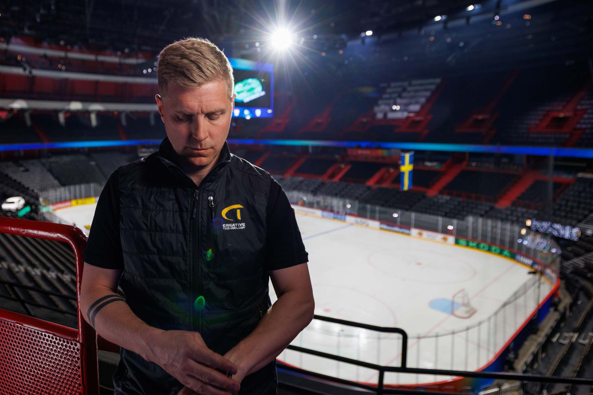 IIHF World Championship hockey Creative Technology Stockholm Sweden