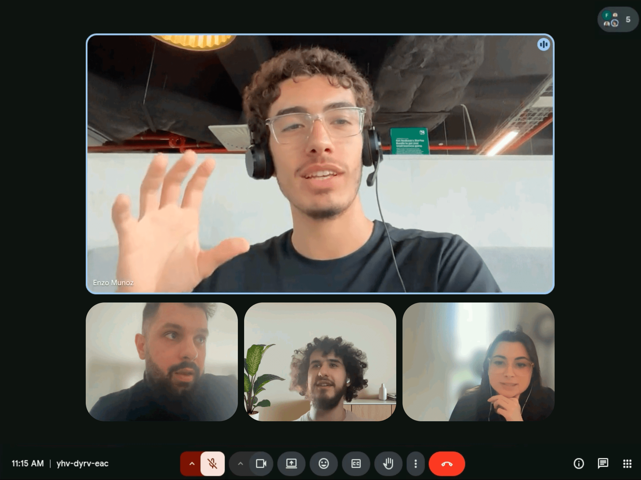 Call with Google Meet