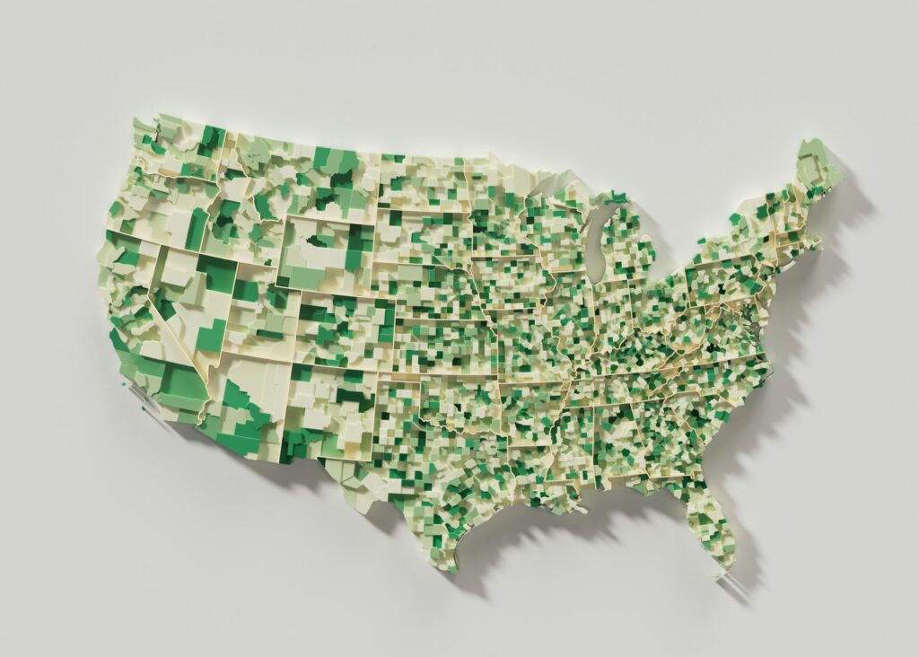 Map of America
