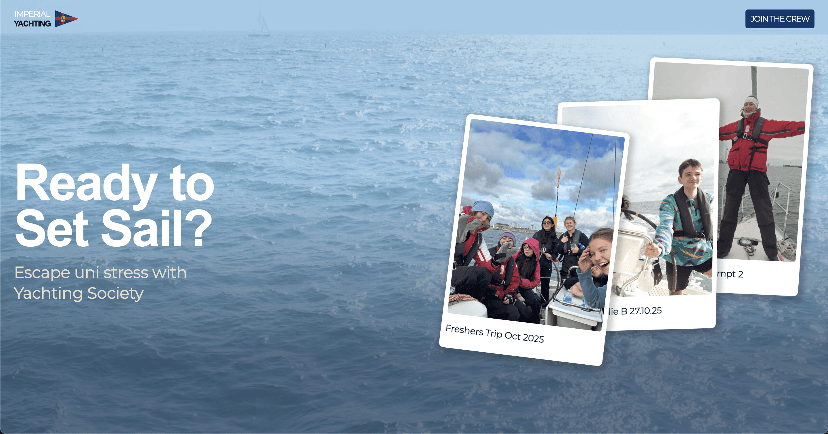 yachting website hero