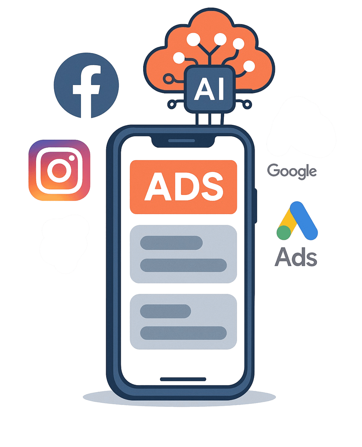 Illustration of email marketing automation and Klaviyo flows designed for Shopify stores by Axelwin.