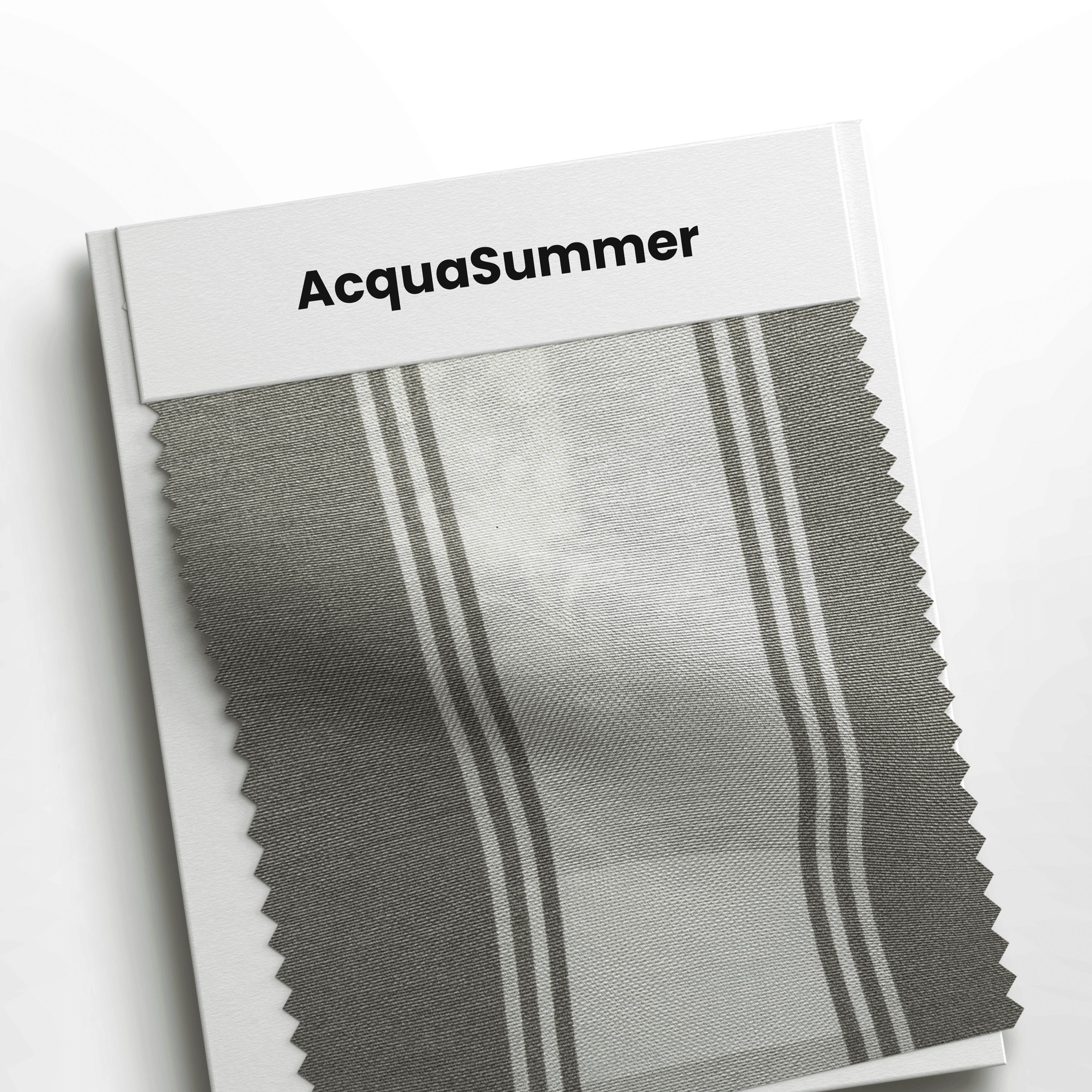 Tecido Acquasummer impermeável estampado Listrado Cinza 513