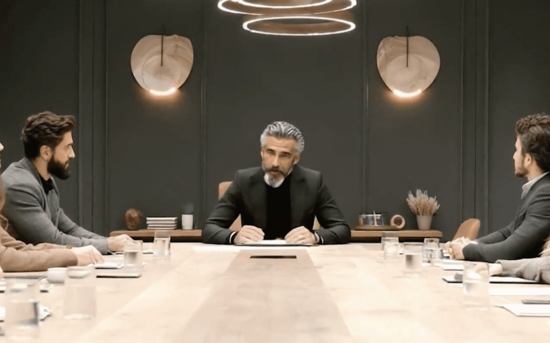 Man At Table