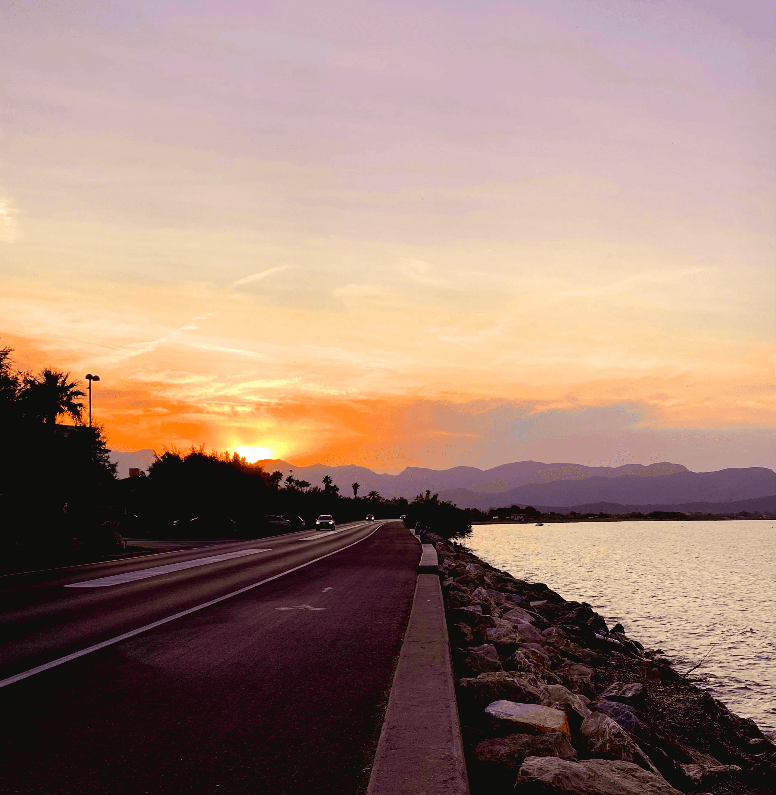 Perfume bottle held in hand