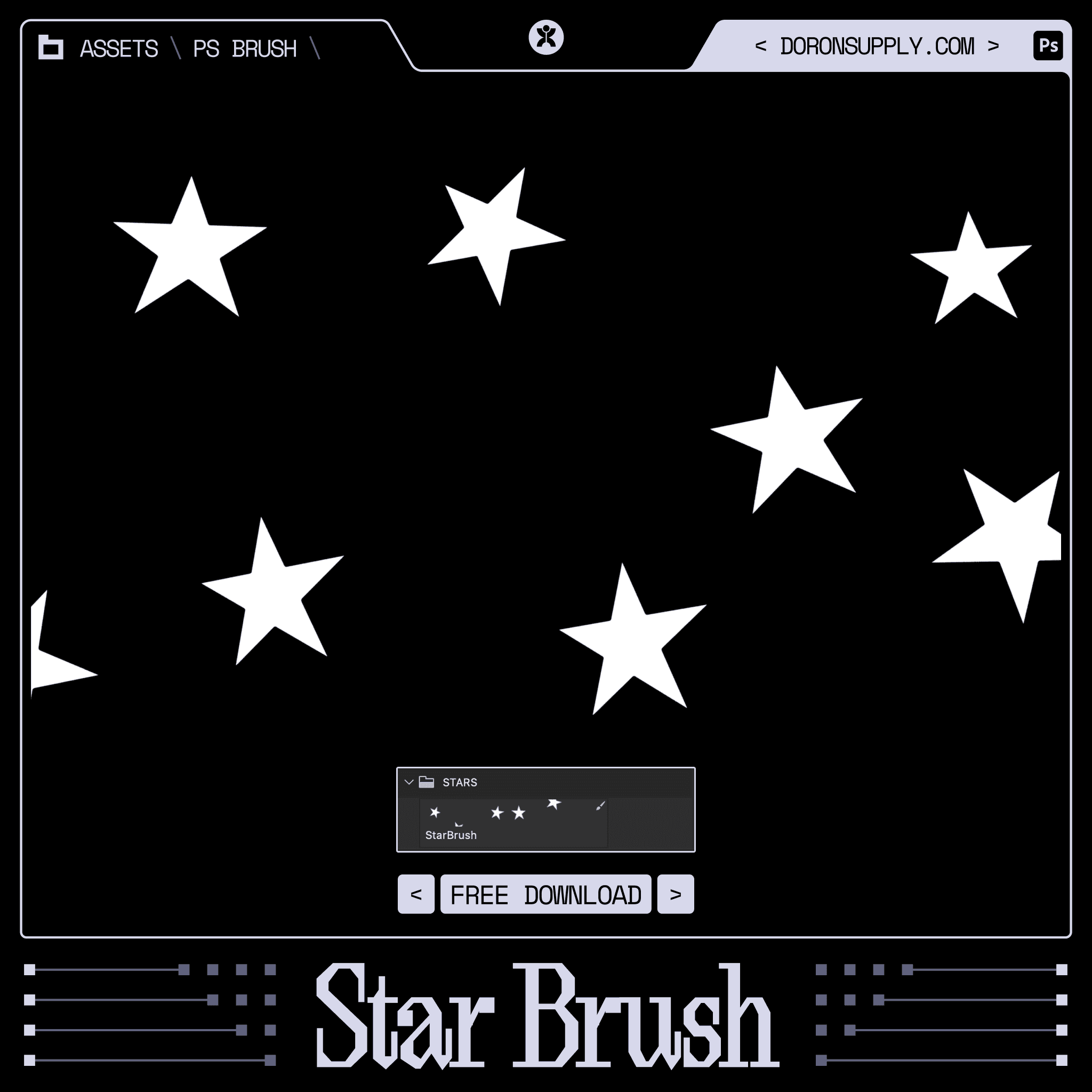 freebie-starbrush