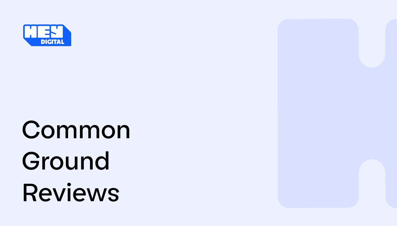 Common Ground Reviews