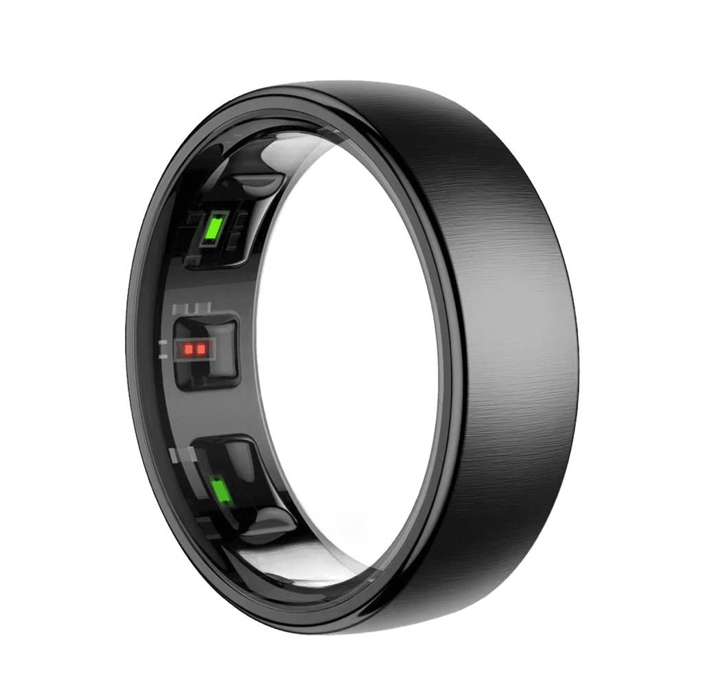 a black wireless headphone (Background Removed) (Background Removed)