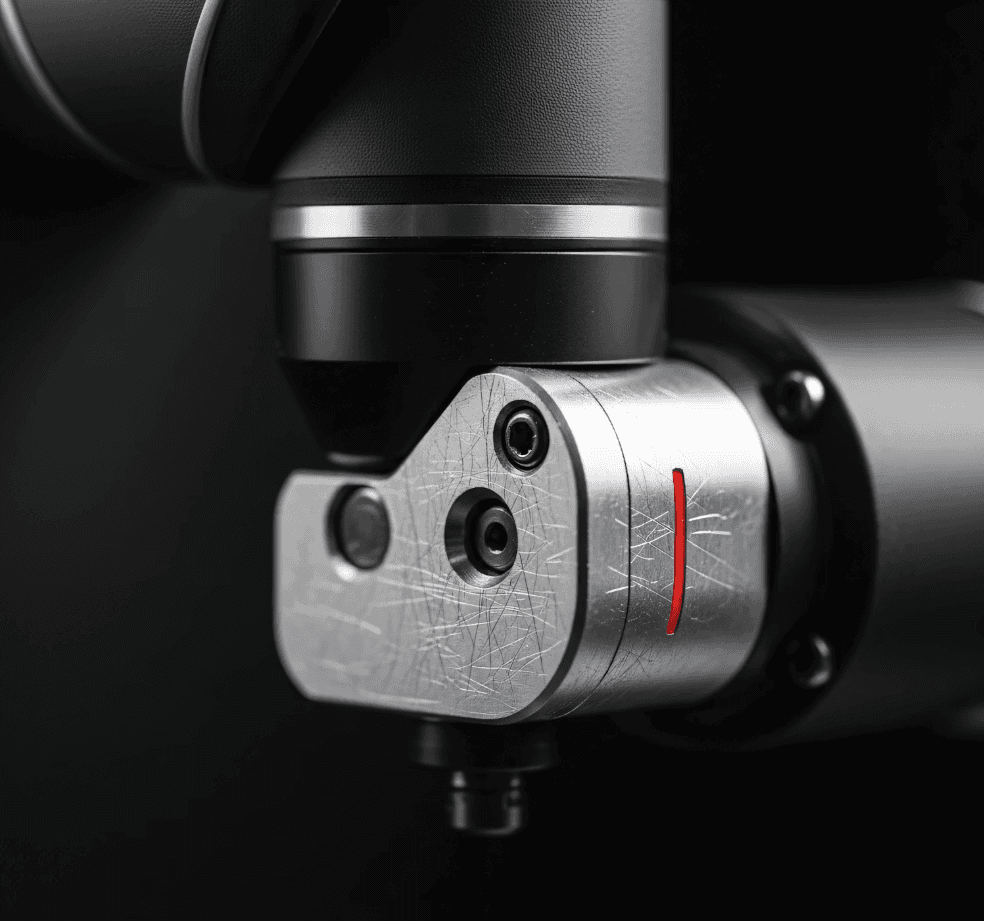 Casa Verde Framer template featuring a sleek robotic arm component.