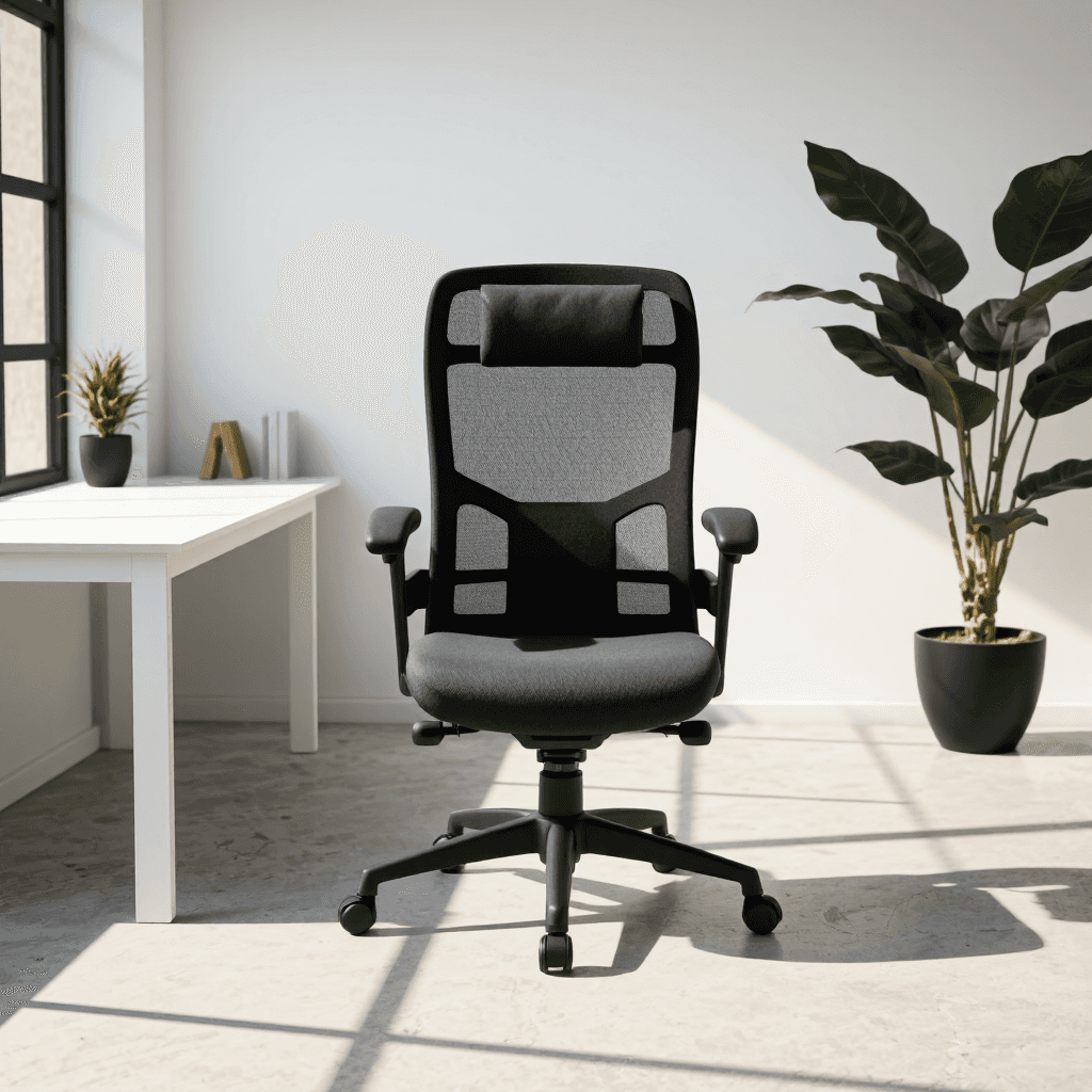 product photography of office chair