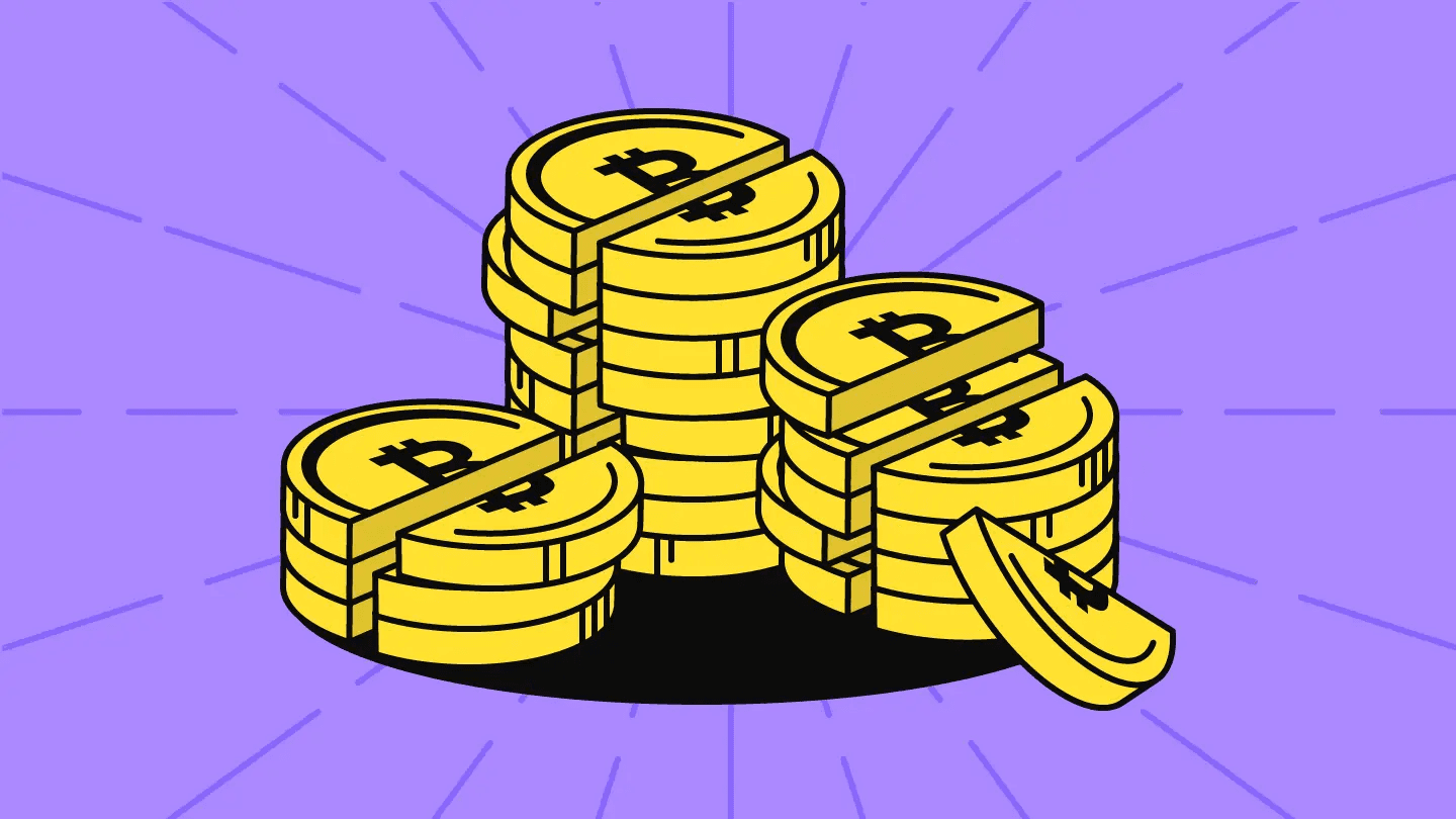 BTC coins stacked - What Is Bitcoin Halving