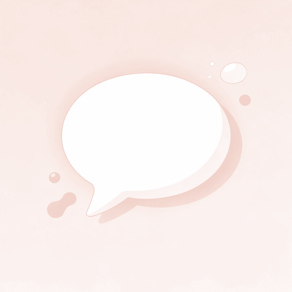 Speech bubble icon representing universal communication across faiths