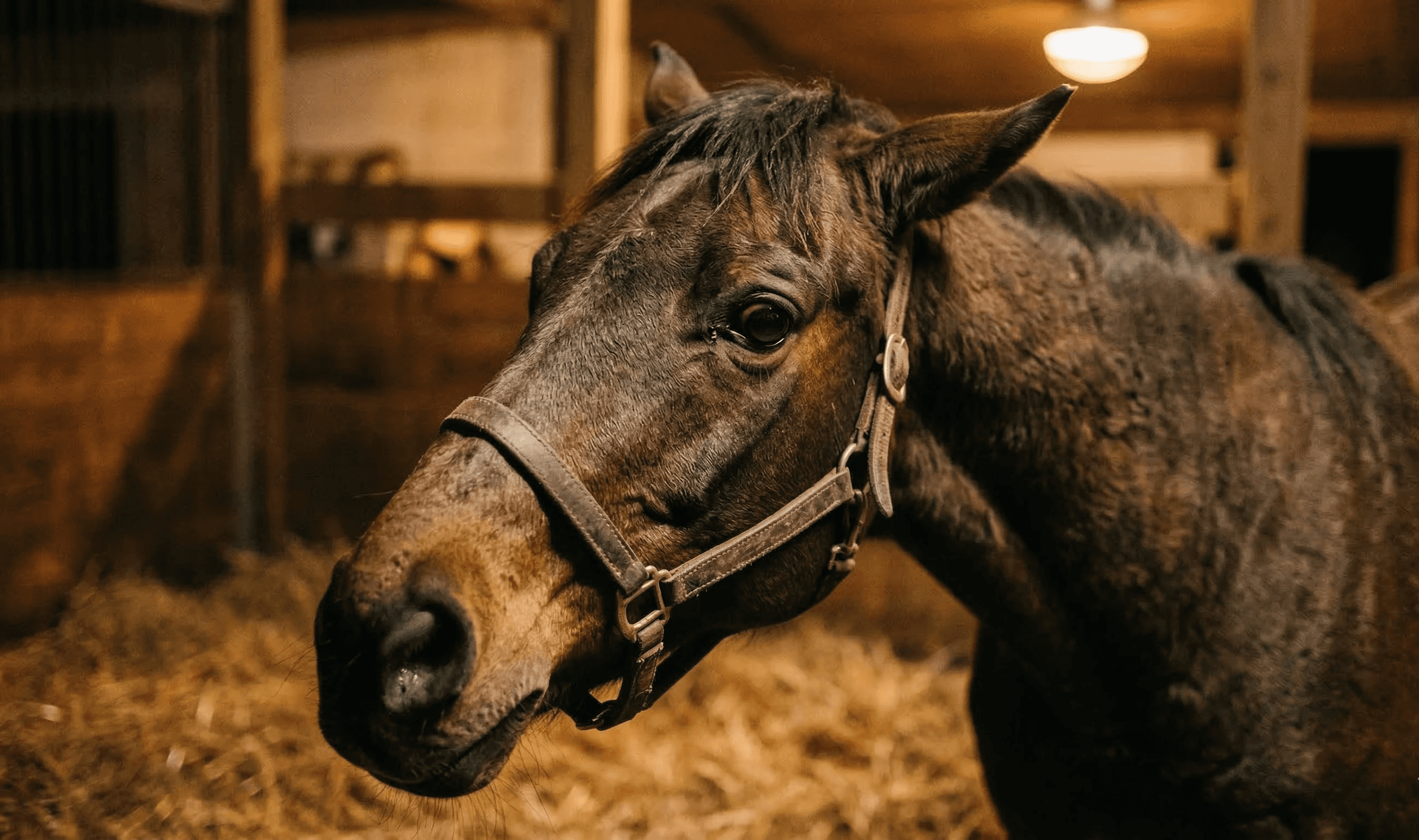 Horse with Colic