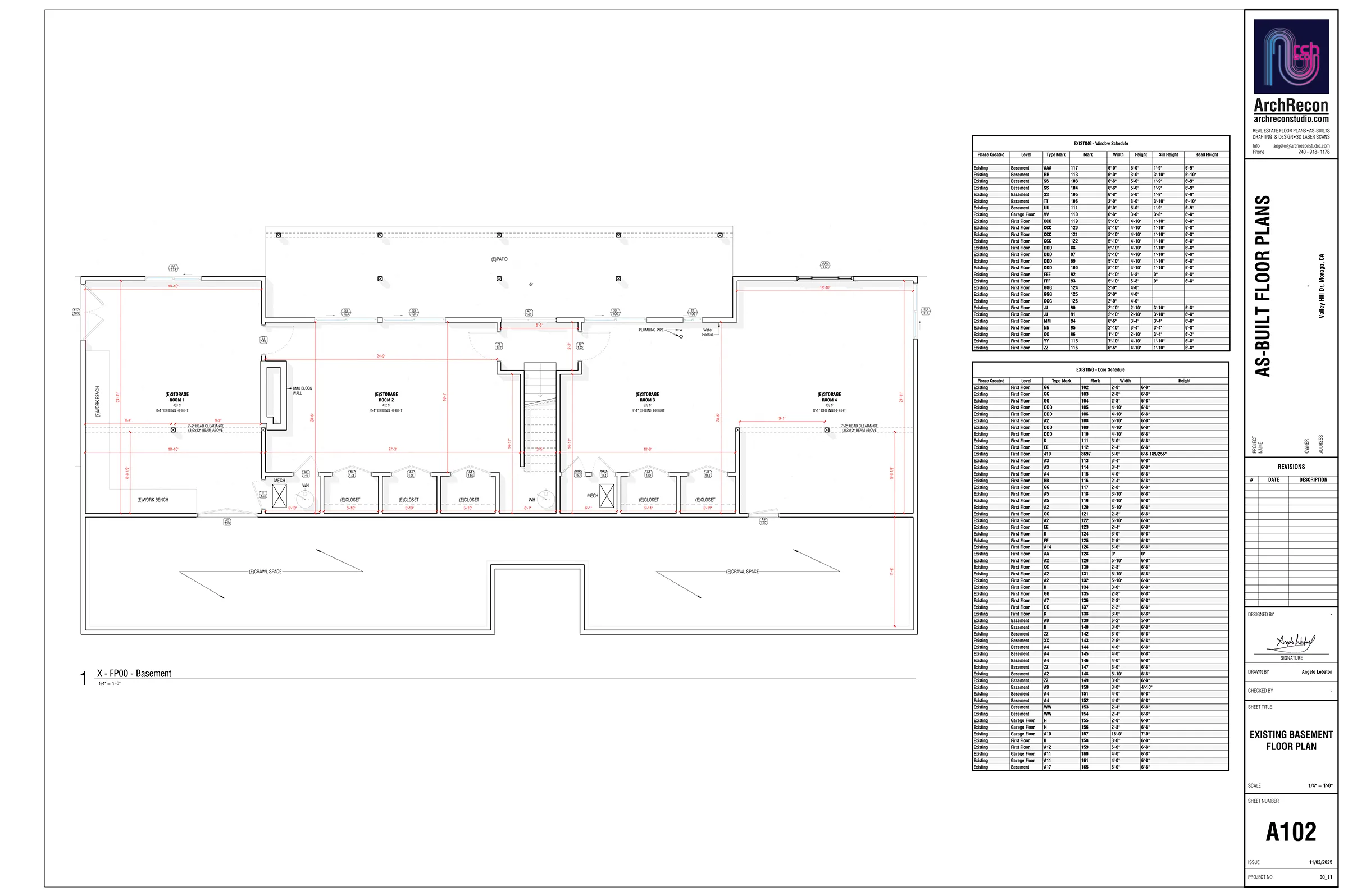 Valley Hill Drive As-Built Doc 02