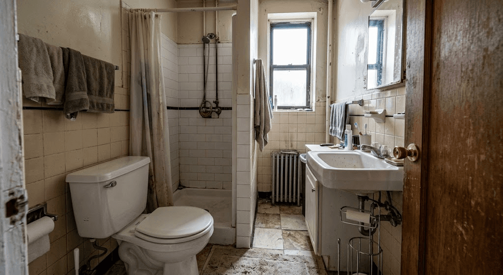 Two women talking in a kitchen while cooking