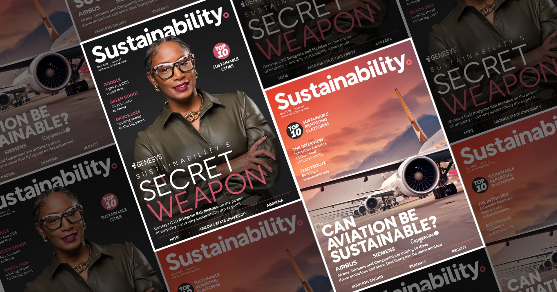 December Sustainability Portfolio Launches With Exclusive Insights From Siemens, Airbus, Capgemini, Envision Racing