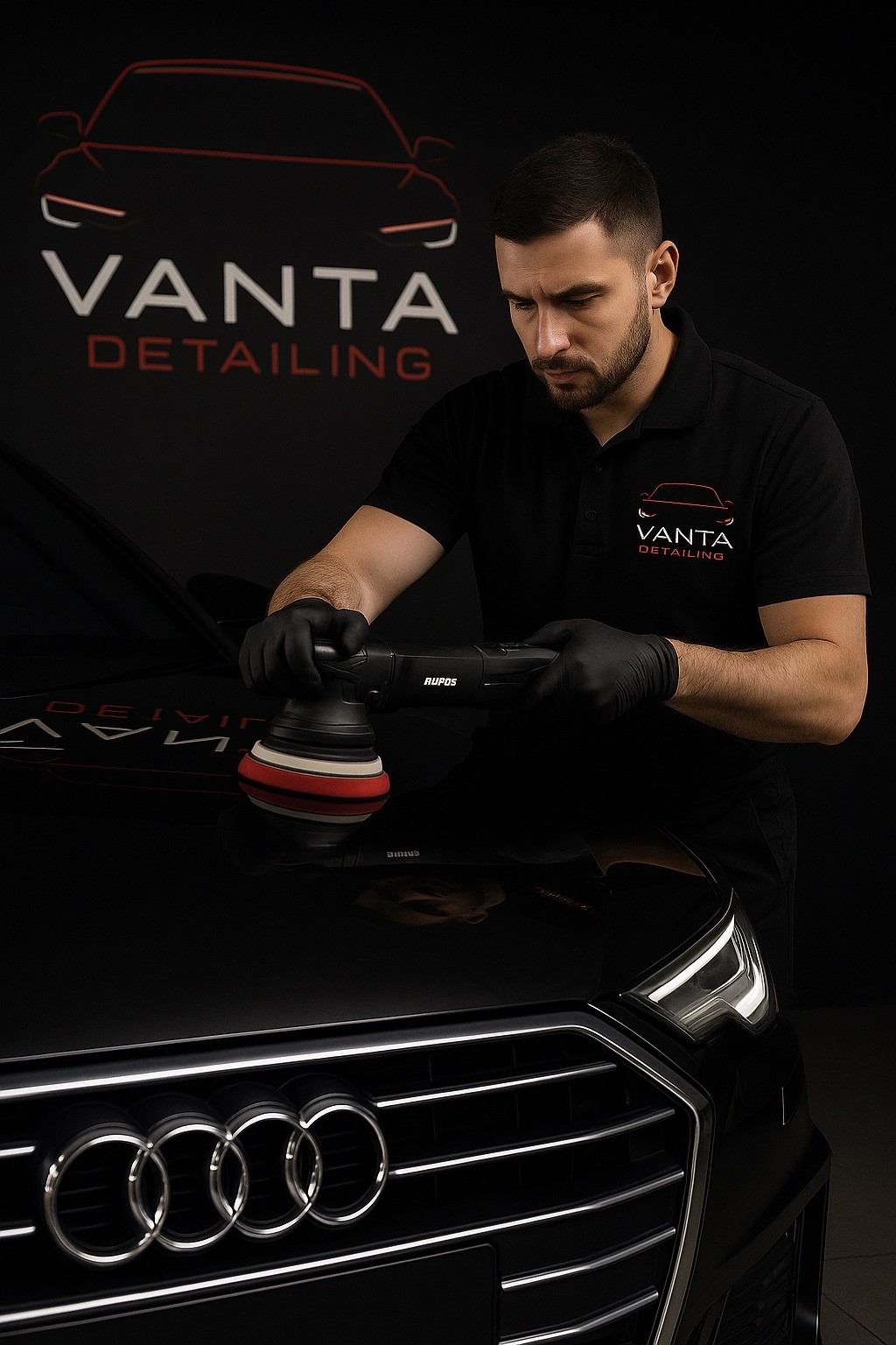 Profesionální leštění karoserie Plzeň – VANTA Detailing, odstranění škrábanců a obnova laku, autodetailing Plzeň, čištění interiéru Plzeň, tónování autoskel Plzeň, keramická ochrana laku Plzeň
