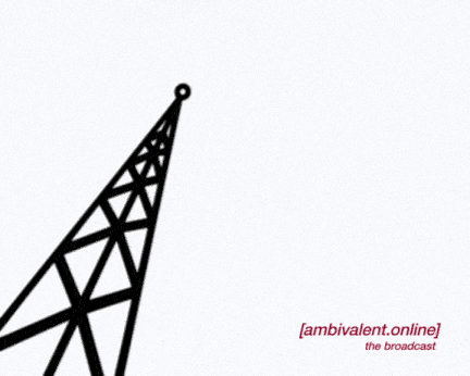 minimal 2d animation loop of a signal tower with circular shapes illustrated as signal waves