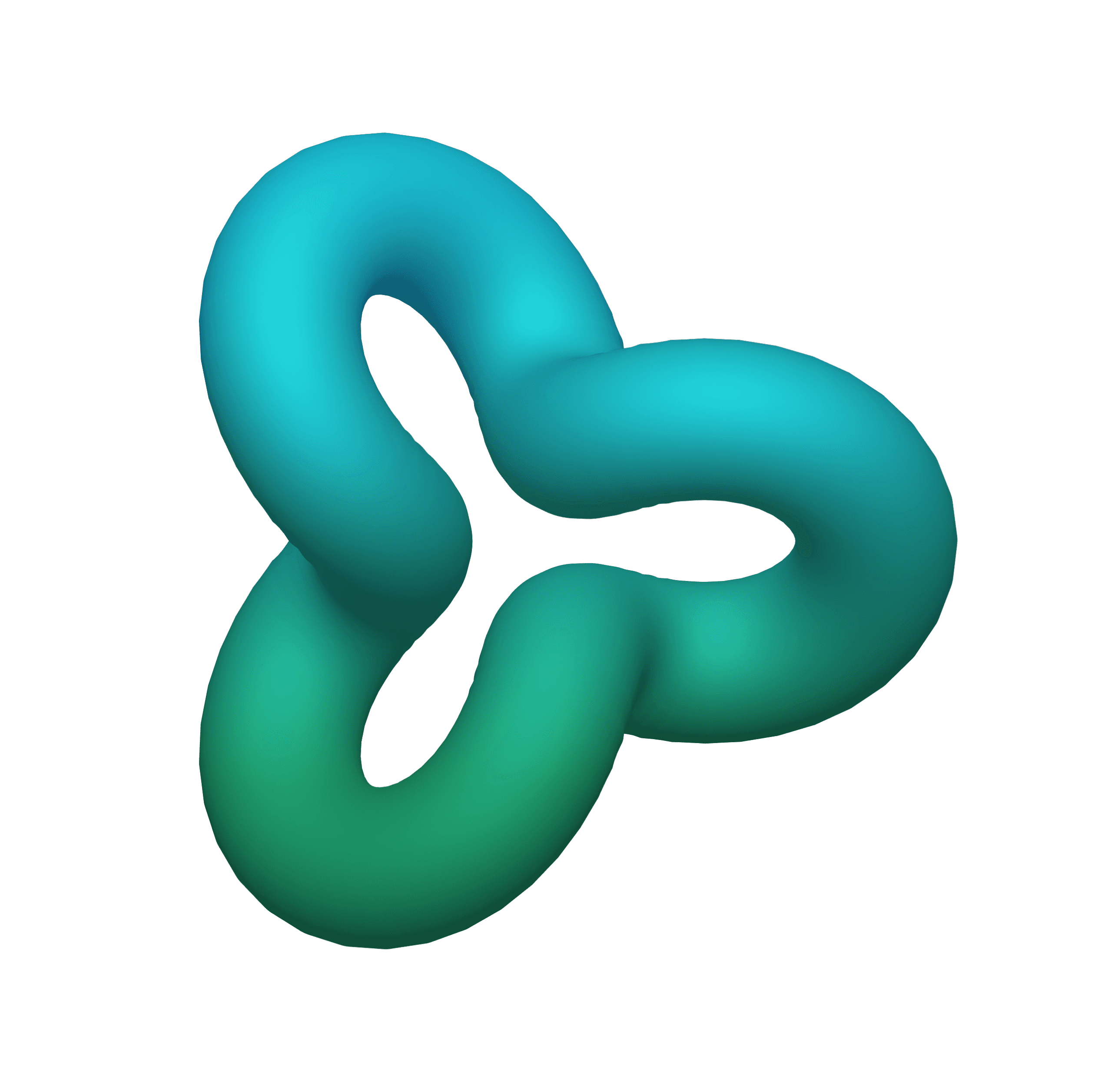 A vibrant, glossy purple 3D abstract shape with swirling, wavy surfaces, resembling a twisted, smooth sculpture, floating against a plain backdrop.