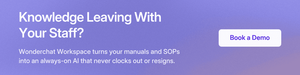Knowledge Leaving With Your Staff?