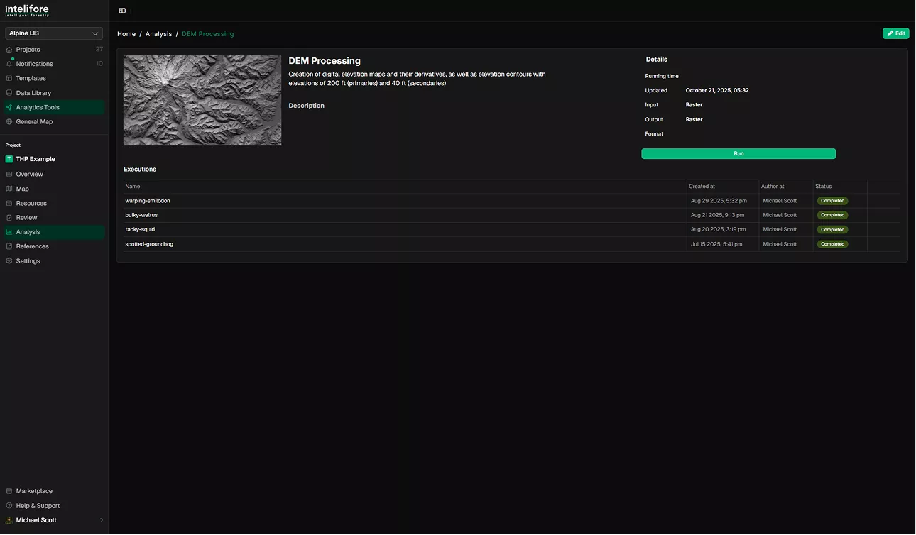 AI-powered forestry analysis tools