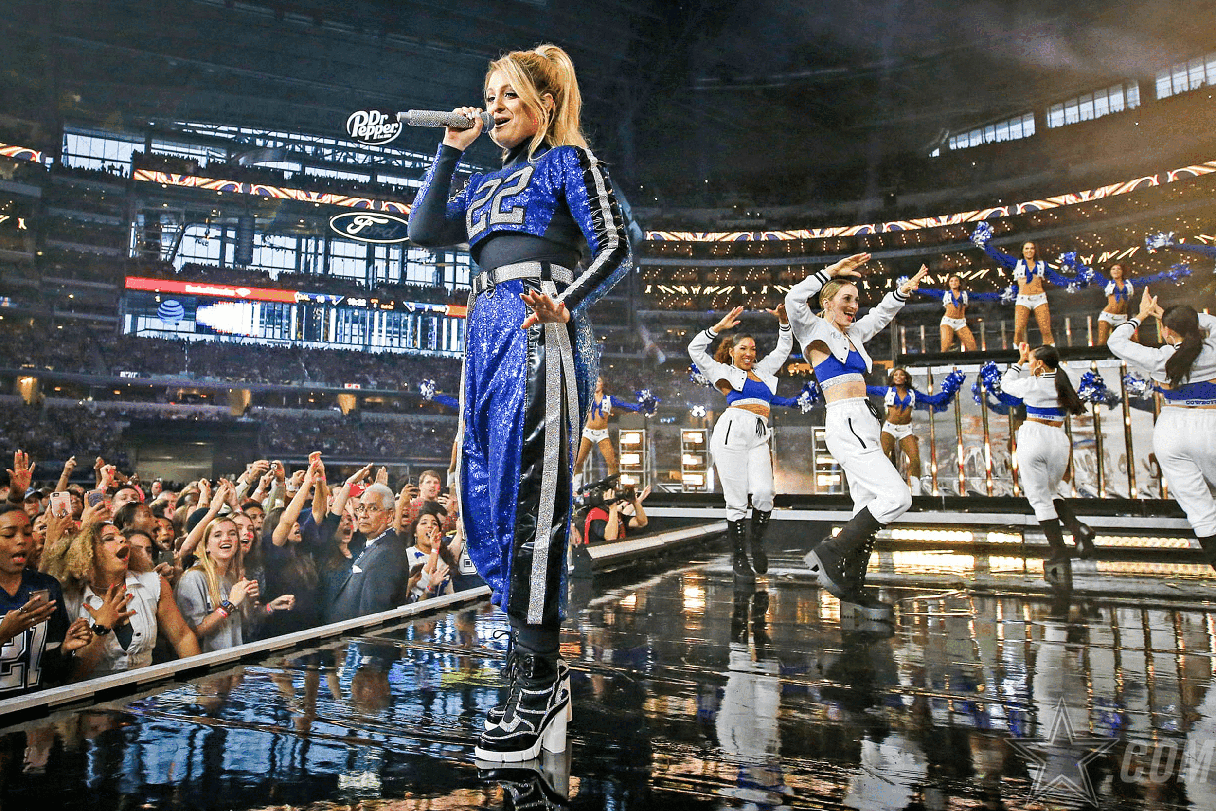 Dallas Cowboys Halftime Shows with Meghan Trainor