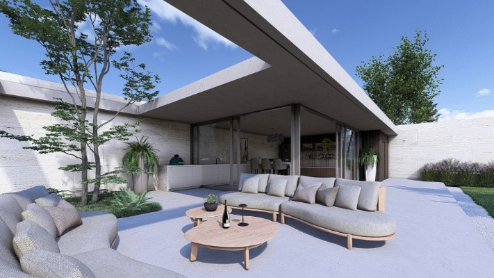 Exclusieve villa met poolhouse