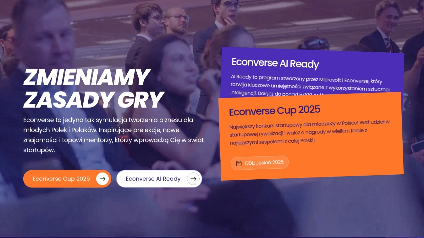 Econverse - platforma rozwoju przedsiębiorczości i innowacji