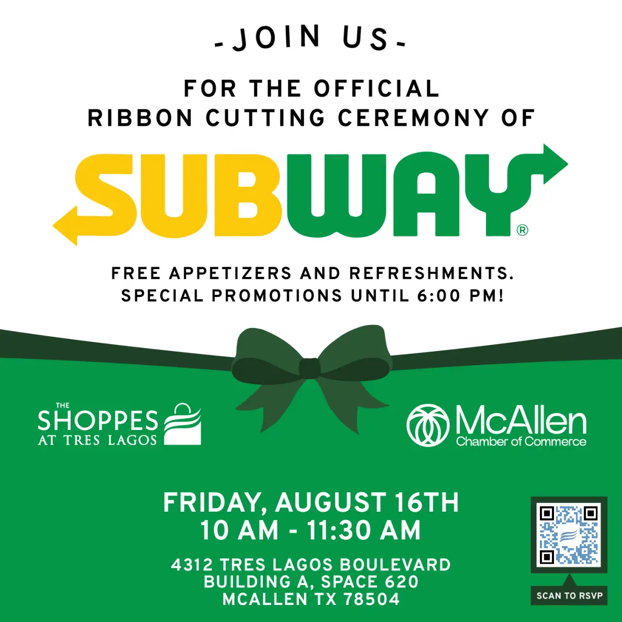 Subways in McAllen, TX